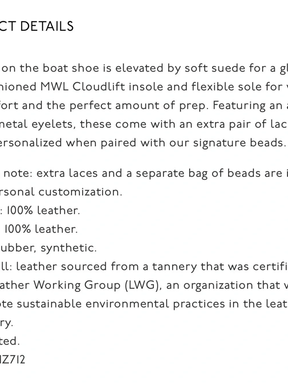 Madewell The Jamie Boat Shoe
